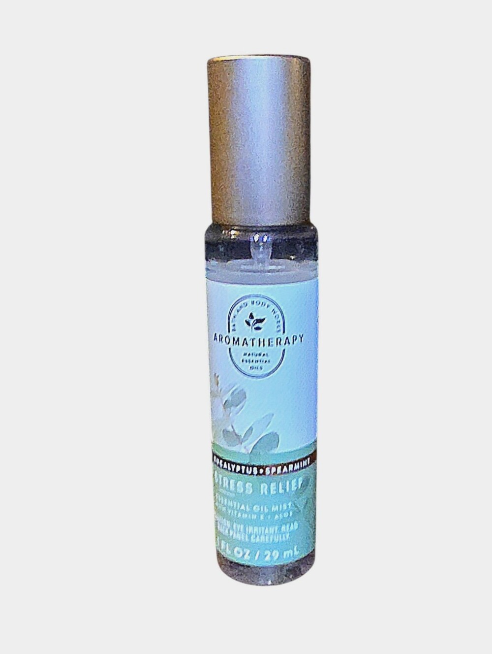 EUCALYPTUS SPEARMINT ESSENTIAL OIL ROLL ON AROMATHERAPY BY BATH & BODY WORKS